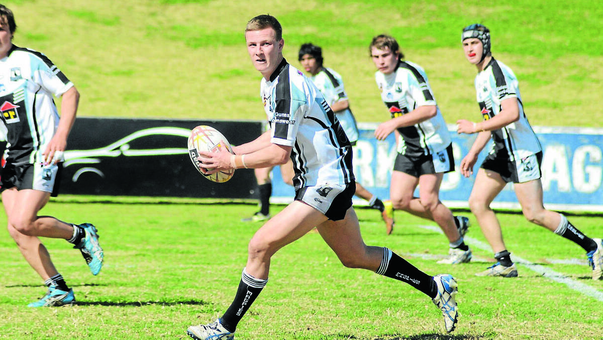 Nick Greenhalgh will lead the talented Forbes Magpies under-18s side into this weekend's grand final. 		       Photo: Forbes Advocate