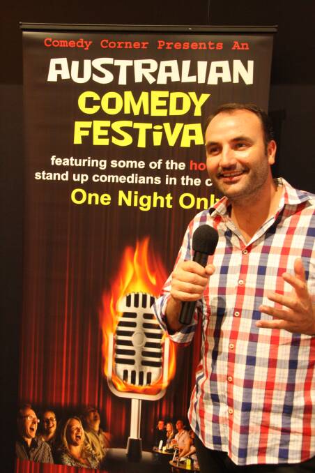 Australian Comedy Festival MC Steve Hoskins said Dubbo residents would be in for a night of plenty of laughs.	Photo: CONTRIBUTED
