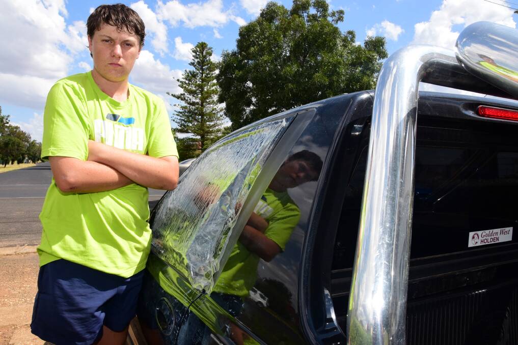 MARKED MAN: Dubbo teen's vehicle trashed on four occasions