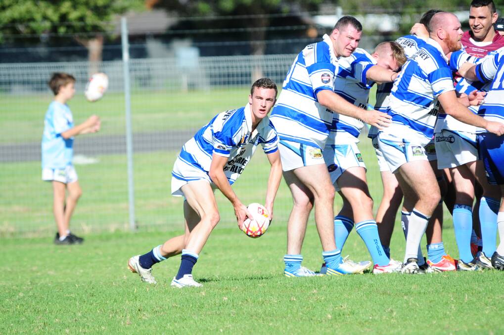 Mason Williams scored a try and kicked five conversions in the Raiders win over Wellington. 	Photo: Cheryl Burke