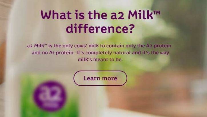 The a2 Milk brand is based on a long-running claim that its A2 protein-only product reduces digestive discomfort, and causes consumers to "feel better."