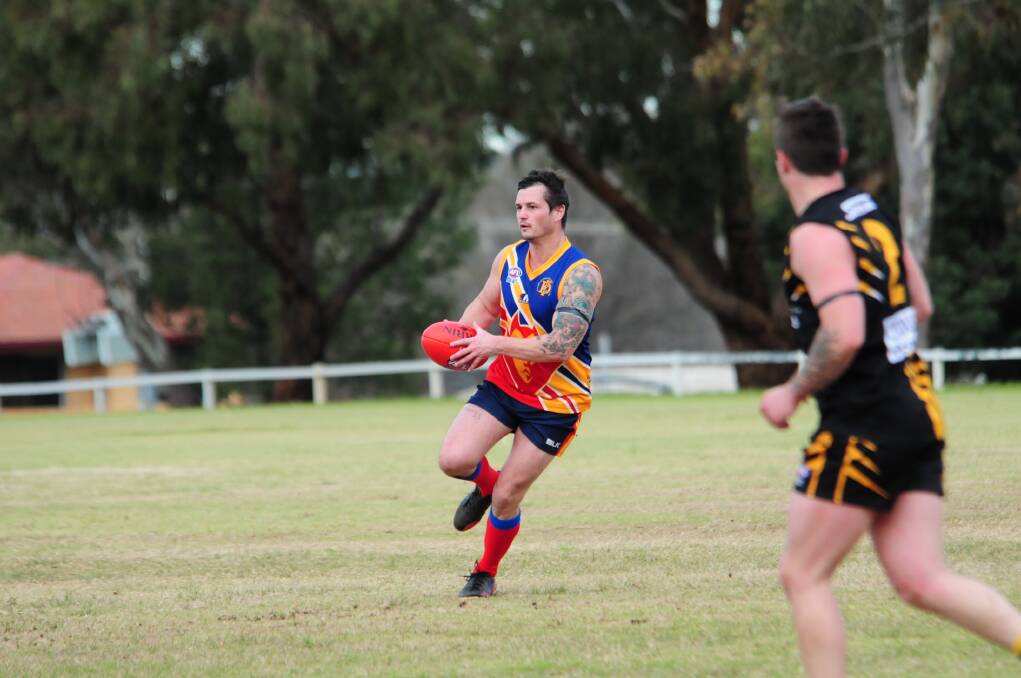 Sean Jackson has been one of the Demons leading players in 2015 and will be a key figure again in Sunday s elimination clash with Cowra.  
Photo: CHERYL BURKE