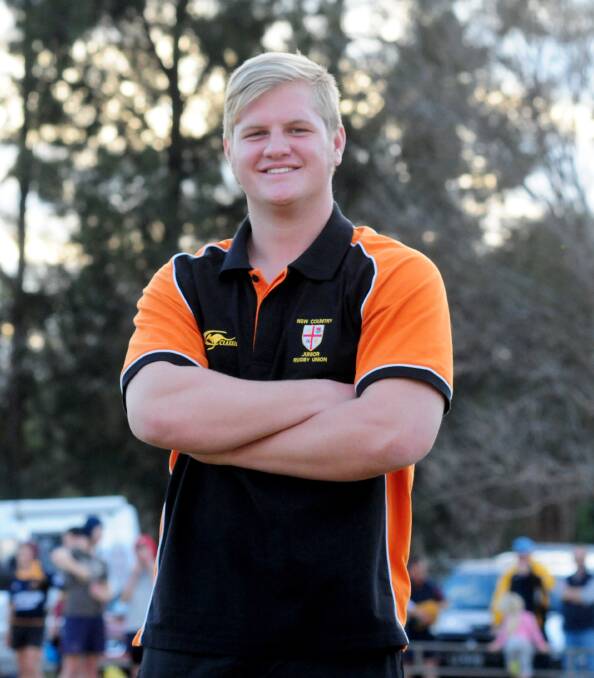 Dubbo junior Nick Cushan has been selected in the Junior NSW Waratahs team.  
Photo: Louise Donges