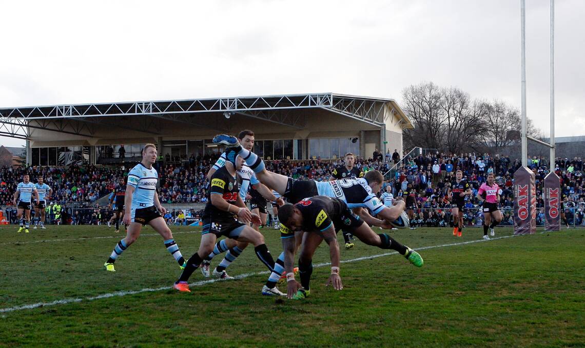 Recent major sporting events in the central west, such as last weekend s NRL match at Bathurst, is proof our area is being focused on by the state s biggest sports.  
Photo: Getty Images