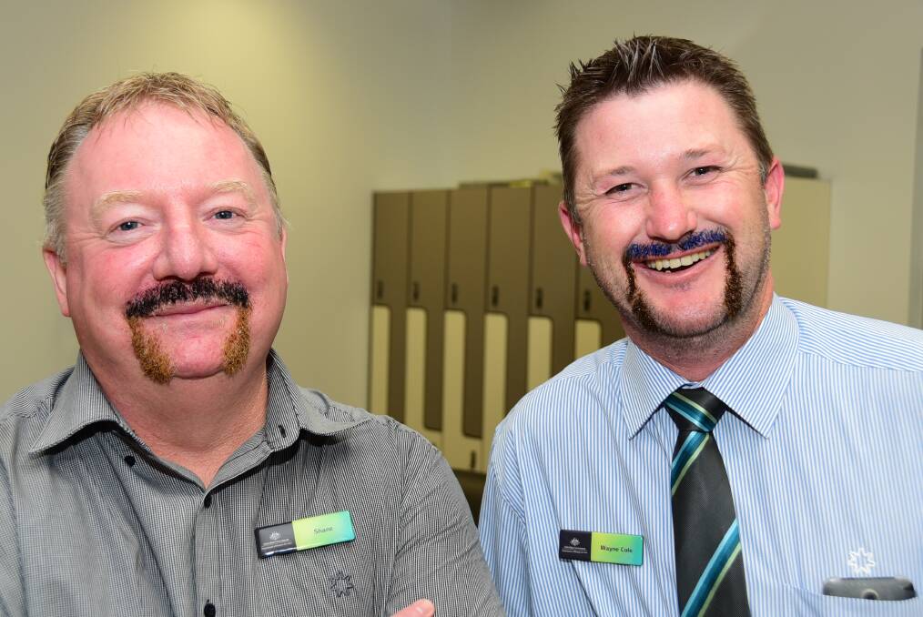 Men adding a little style to Movember