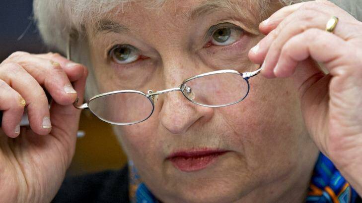 The unexpectedly long pause in interest-rate increases has suggested Fed chair Janet Yellen is waiting for overwhelming evidence of a strong economy and for international risks to subside. Photo: Andrew Harrer