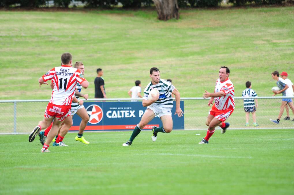 John Grey, pictured in action last season, will make his return from a near year-long absence on Sunday.  
Photo: FILE
