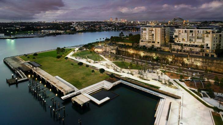 The prize-winning Pirrama Park in Pyrmont is one of Thalis' projects. Photo: Florian Groehn