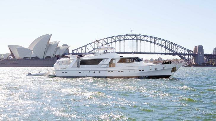 The Hiilani offers a one-of-a-kind luxury cruising experience in Sydney.