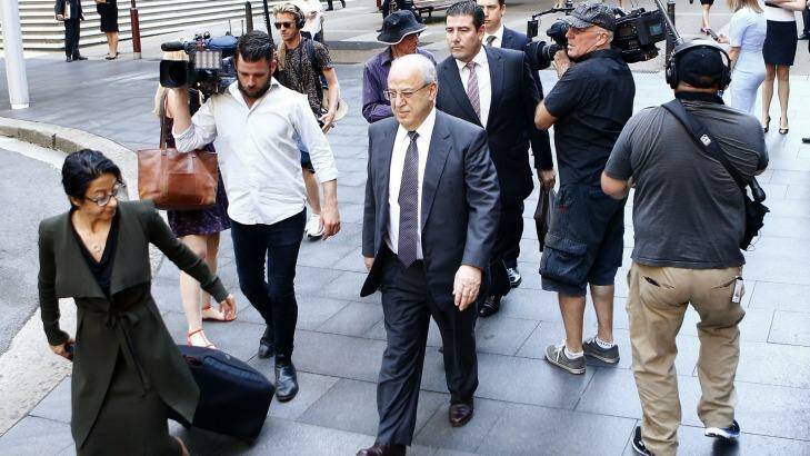 Eddie Obeid was described as "open, honest, generous and genuine" in character references submitted to the court. Photo: Daniel Munoz