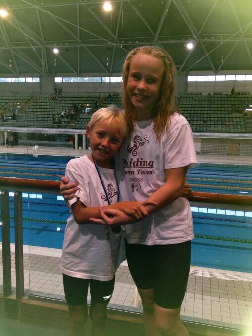 Lachy Colwell and Lydia Murray will compete at national swimming championships in July after recent good performances.