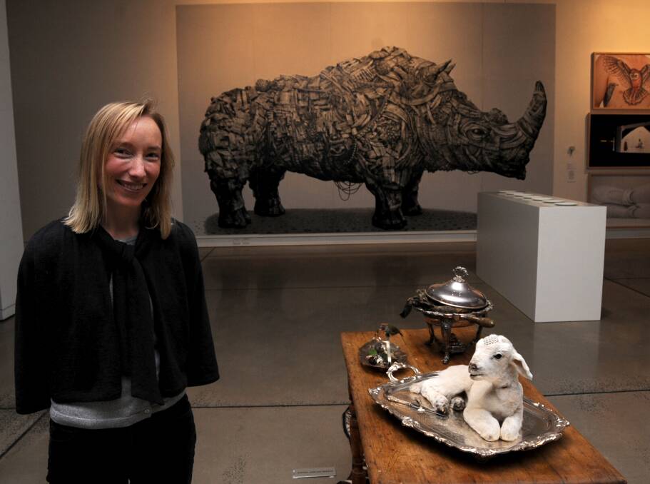 WPCC assistant curator Caroline Edwards is expecting a positive response from the public for Wild Side: The Animal in Art.  
 
 
Photo: SALLY ROWLANDS