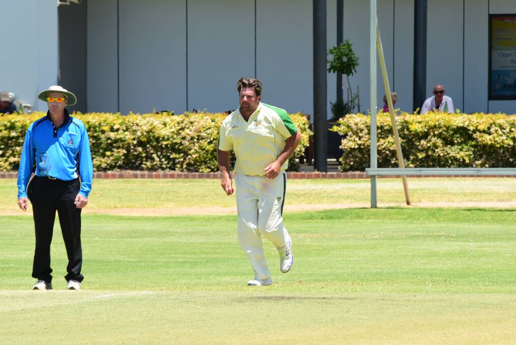 Ben Strachan took six wickets for CYMS against Newtown on Saturday.  
Photo: CHERYL BURKE