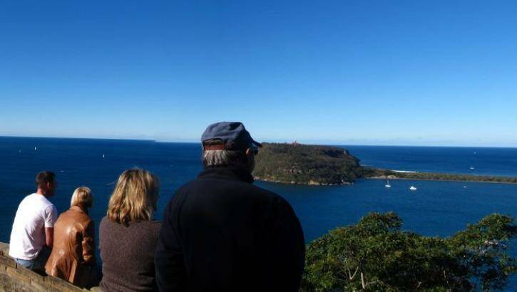 The West Head lookout at Ku-ring -gai Chase National Park which overlooks Pittwater. Photo: Ross Duncan