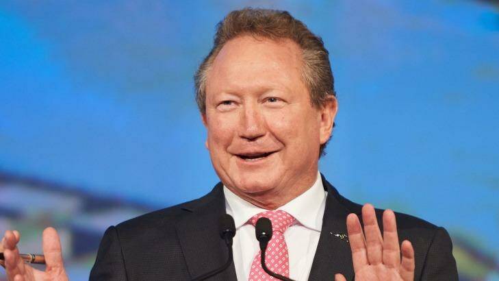 Andrew ''Twiggy'' Forrest says it is critical for businesses around the world to look for slavery within their operations. Photo: Stefan Gosatti