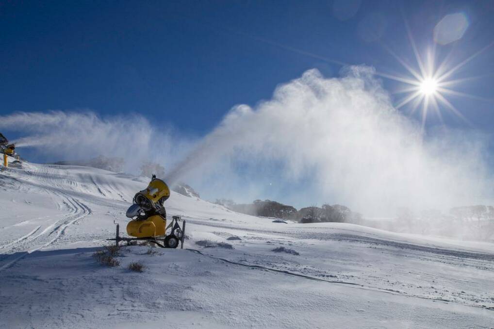 Up to 30 centimetres fell on Australian resorts only days before the Opening Weekend. The timing couldn't be better. Add a week of sub-zero temperatures to ensure the snow guns for manmade snow and you get both Thredbo and Perisher, pictured, in NSW opening a day earlier than scheduled.