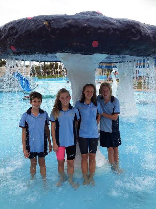 Dubbo City Swimtech's Jack Wallbridge, Georgie Conway, Jessica Curtin and Mitchell Bebbington competed at the NSW State Swimming Championships this season. 
Photo: CONTRIBUTED