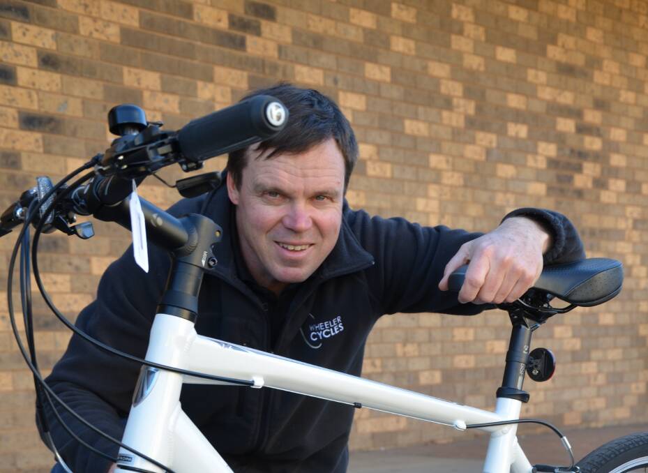 Raymond Wheeler of Darrell Wheeler Cycles.  Photo: STEPH KONATAR