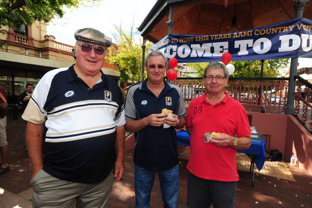 Ross Tighe, Michael Quade and John Cook