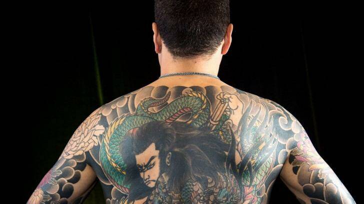 Tattoo Convention at the Melbourne Exhibition centre Photo: Justin McManus