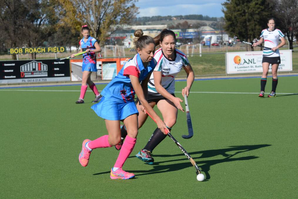 Tarlee Roberts was able to overcome injury and play for the Dubbo Blue Jays on Saturday but couldn't stop her side from losing to Bathurst City.  
Photo: PHILL MURRAY