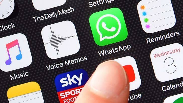 WhatsApp is being widely used by senior members and staff of the Turnbull government. Photo: Carl Court