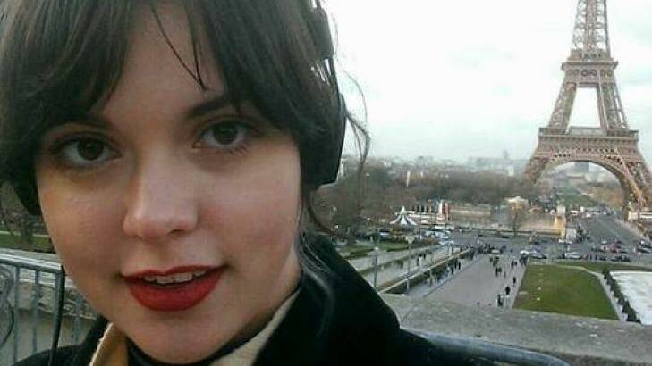 Australian Emma Parkinson, 19, was injured in the Paris terror attacks. Photo: Facebook