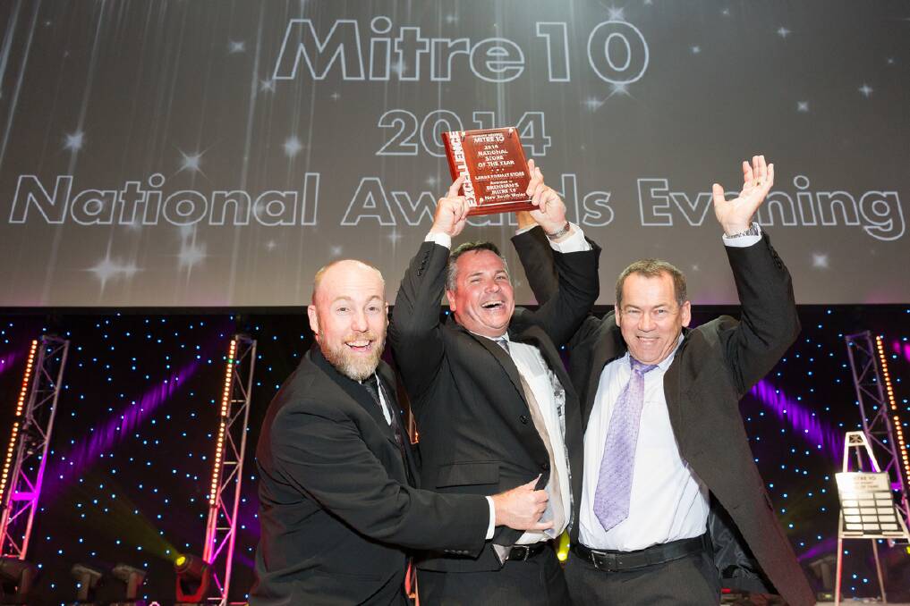 Brennans Mitre 10 have been crowned the Mitre 10 Store of the Year.  
 
		    Photo: CONTRIBUTED