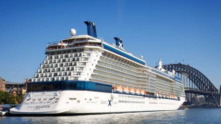 Celebrity Solstice will arrive in Sydney again on October 8. Photo: Supplied