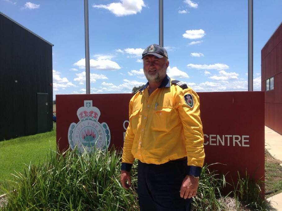 Brett McCarthy returned to Dubbo yesterday after five days assisting with the Sampson Flat fire. 
Photo: CONTRIBUTED