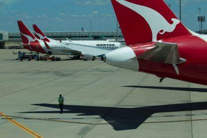 On schedule: Qantas is launching direct flights to Japan from Brisbane. Photo: Glenn Hunt/FairfaxMedia
