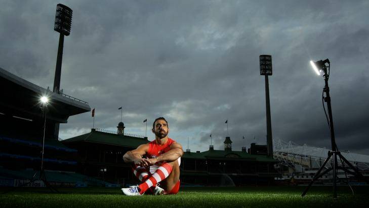 Sydney Swans star Adam Goodes has taken a leave from the game. Photo: Wolter Peeters
