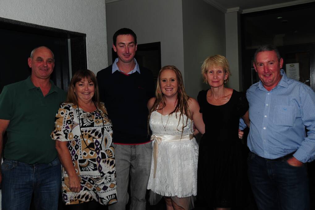 David, Bobbie and Jason Coyle with Sam, Anne and Norman O Neill