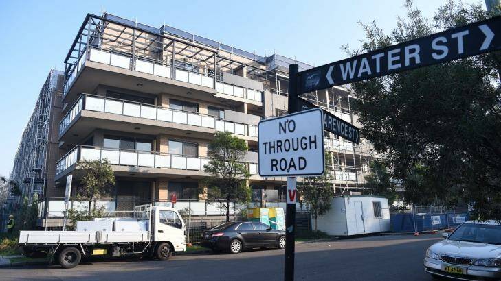 Ronney Oueik owns BBC Development which built the non-compliant Water St apartment block. Photo: Nick Moir