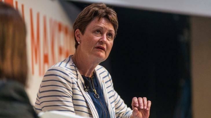 Business Council of Australia president Catherine Livingstone wants a commitment to move to a 25 per cent company tax rate, to bring Australia into line with the OECD average. Photo: Josh Robenstone
