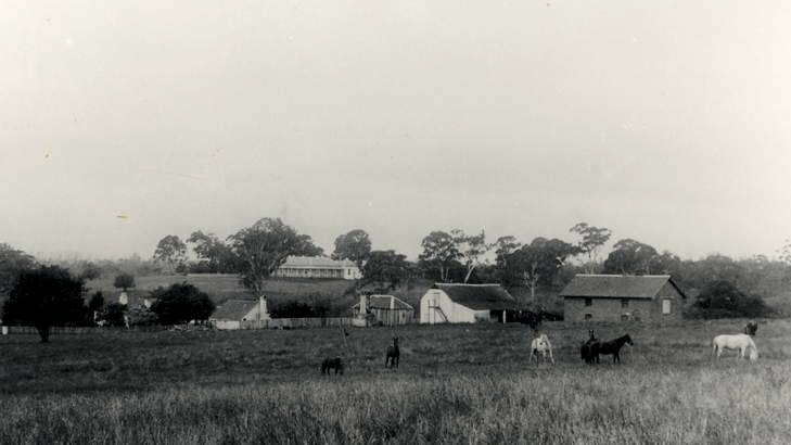Historic: The Throsby Park Estate in the Southern Highlands, NSW. Photo: Kangaroo Valley Historical Society