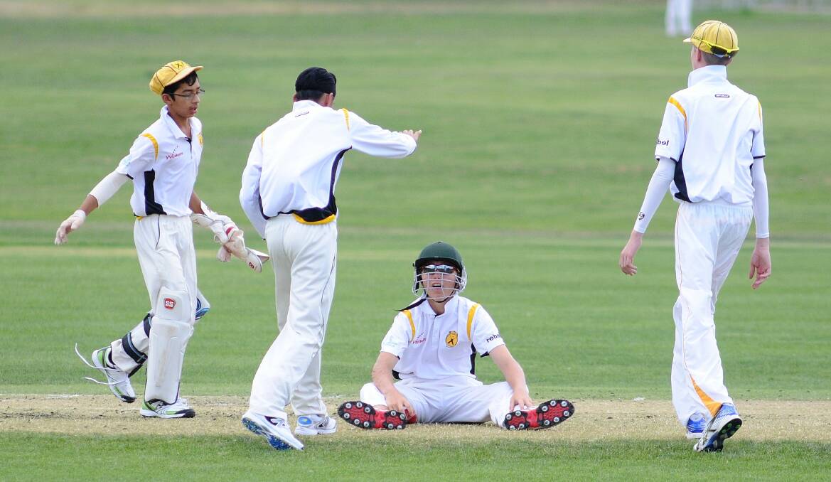 Photos from day one of the four-day cricket carnival in Orange