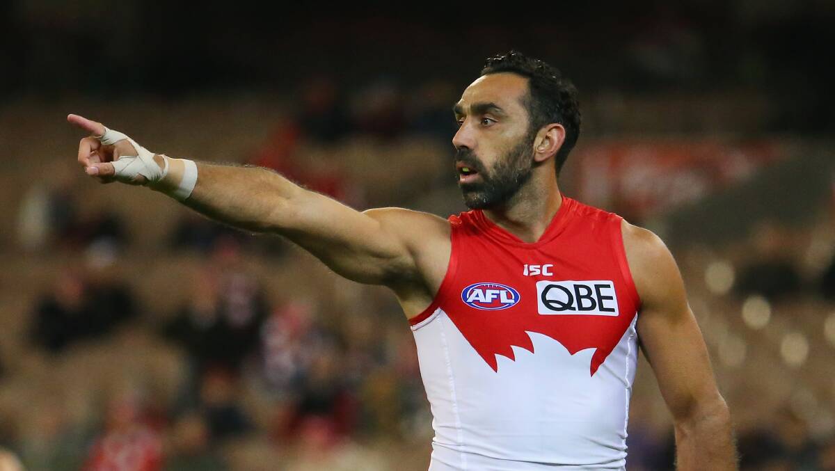 Adam Goodes. Picture: Getty Images.
