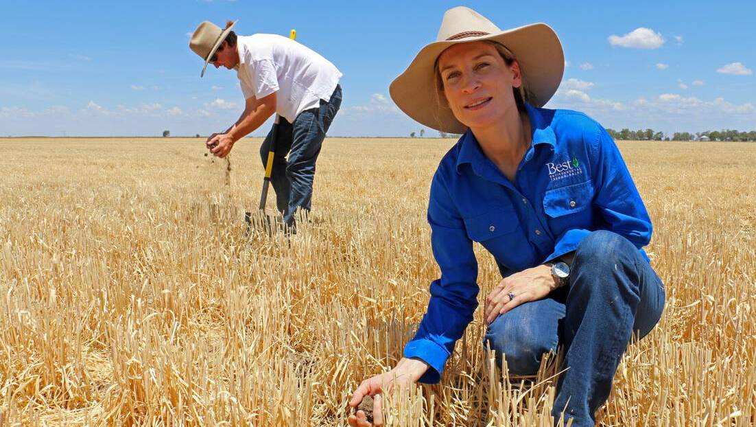 NSW grain growers Keiran and John Knight are relying on good rainfall to plant a winter crop. PHOTO: CONTRIBUTED