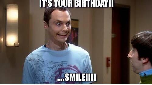 We hope Jim Parsons manages a better smile than this on his birthday today.