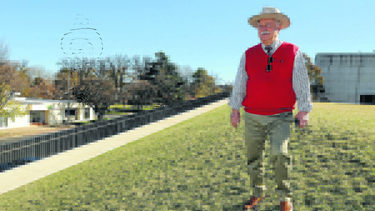 PAINT THE TOWN: Councillor Chris Gryllis has suggested Orange City Council allow businesses to advertise on the Orange Regional Museum’s grass roof. Photo: STEVE GOSCH
