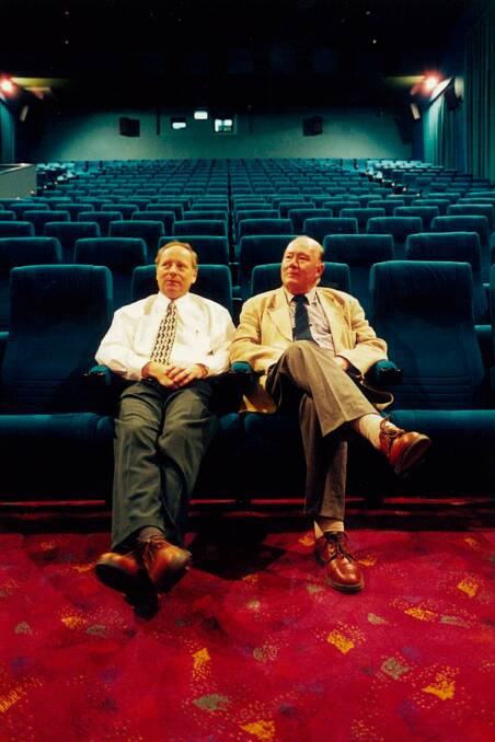 John Herron and Bob Scarff. Photo: FILE