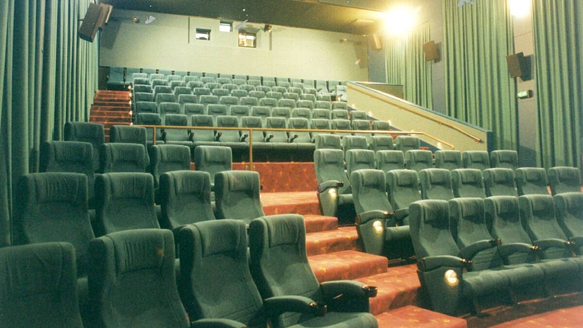 Inside Reading Cinemas Dubbo in 1999. Photo: FILE