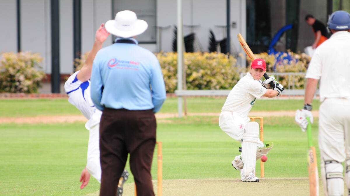 CRICKET: Photos from Saturday cricket matches Macquarie V Colts and CYMS V Newtown. Photo: KATHRYN O'SULLIVAN