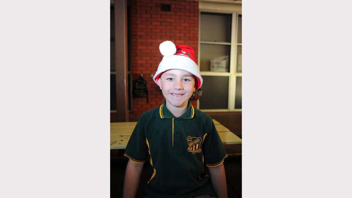 ALL I WANT FOR CHRISTMAS: Dubbo North Public kindergarten student Cody Triplett would like a ladder. 