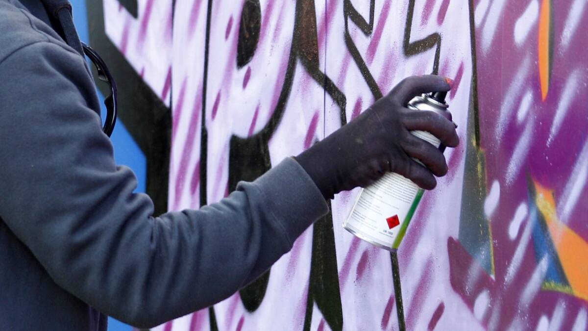 Council will distribute graffiti removal packs to businesses in the CBD free. File photo. 