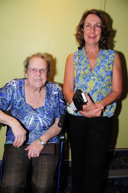 THE SUNNY COWGIRLS: Janet Urquhart and Kerrie O'Brien.  Photo: CHERYL BURKE