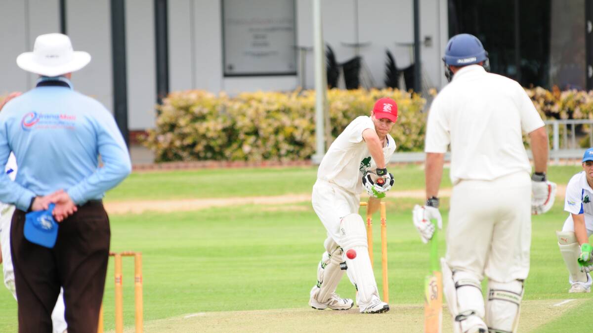 CRICKET: Photos from Saturday cricket matches Macquarie V Colts and CYMS V Newtown. Photo: KATHRYN O'SULLIVAN