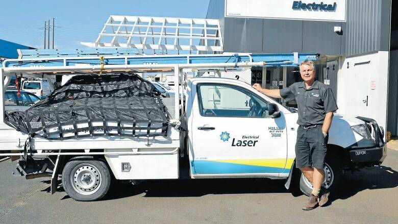 Laser Electrical managing director Alex Klaassens. Photo: TAYLOR JURD