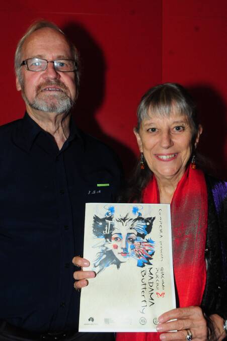 MADAM BUTTERFLY: Ian Macdonald and Tessa Bremner. Photo: JACKIE HUNT